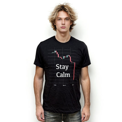 "Stay Calm" Crypto T-Shirt